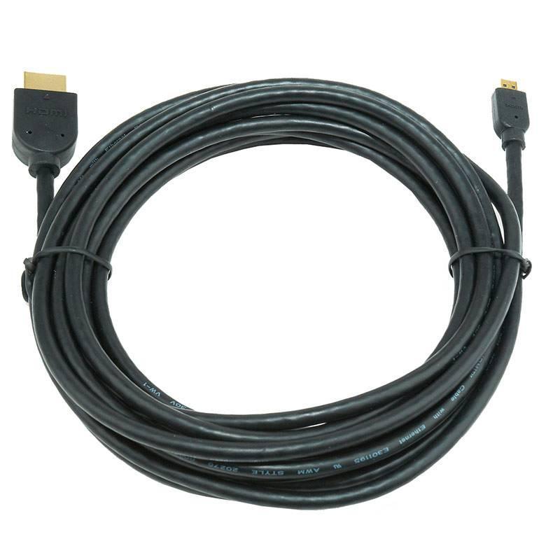 Cabo Gembird CC-HDMID-6 HDMI 2.0 para Micro D 1.8m Preto