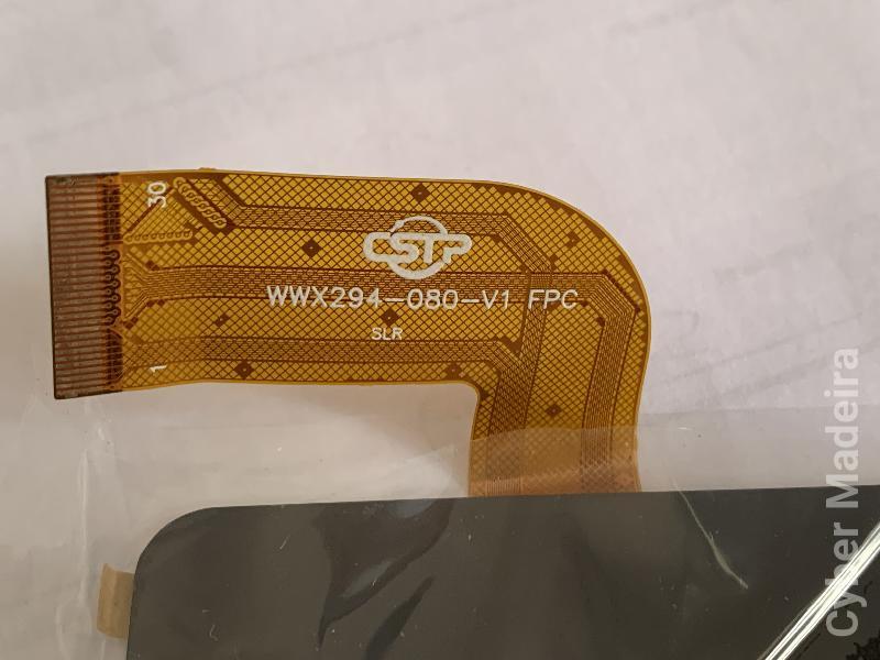 Vidro tatil / touchscreen WWX294-080-V1  FPC Outras