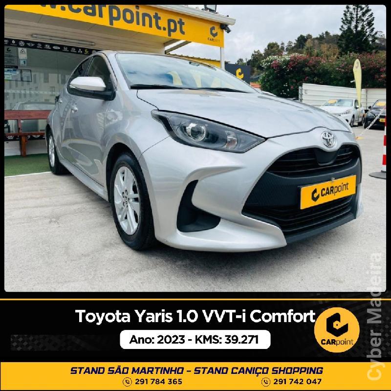 TOYOTA YARIS 1.0 VVT-i Comfort 𝑴𝑶𝑻𝑶𝑹: 1.0 VVT-i 72cv  Gasolina