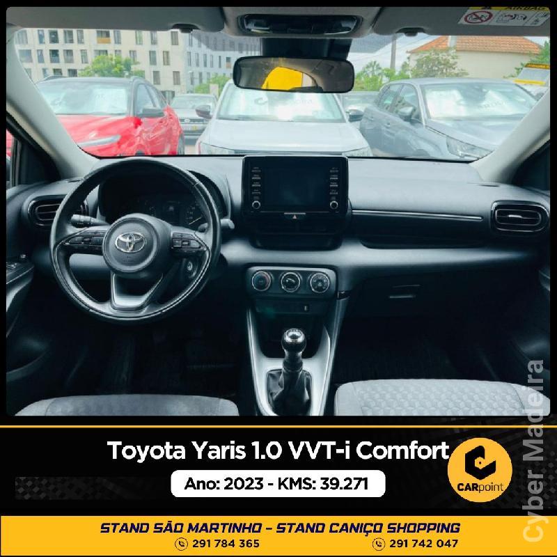 TOYOTA YARIS 1.0 VVT-i Comfort 𝑴𝑶𝑻𝑶𝑹: 1.0 VVT-i 72cv  Gasolina