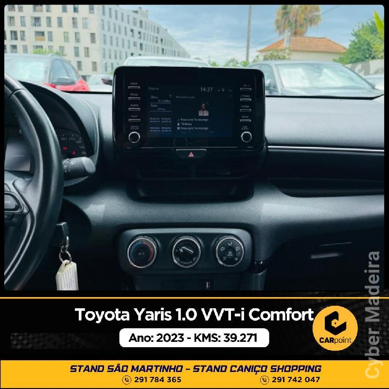 TOYOTA YARIS 1.0 VVT-i Comfort 𝑴𝑶𝑻𝑶𝑹: 1.0 VVT-i 72cv  Gasolina