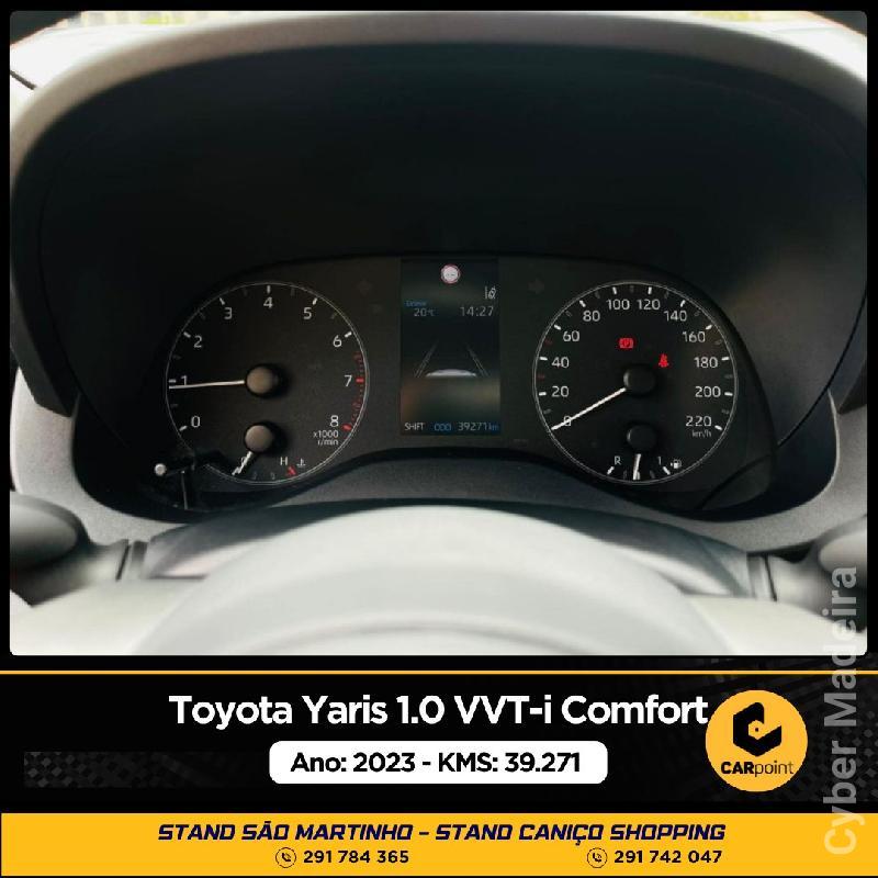 TOYOTA YARIS 1.0 VVT-i Comfort 𝑴𝑶𝑻𝑶𝑹: 1.0 VVT-i 72cv  Gasolina