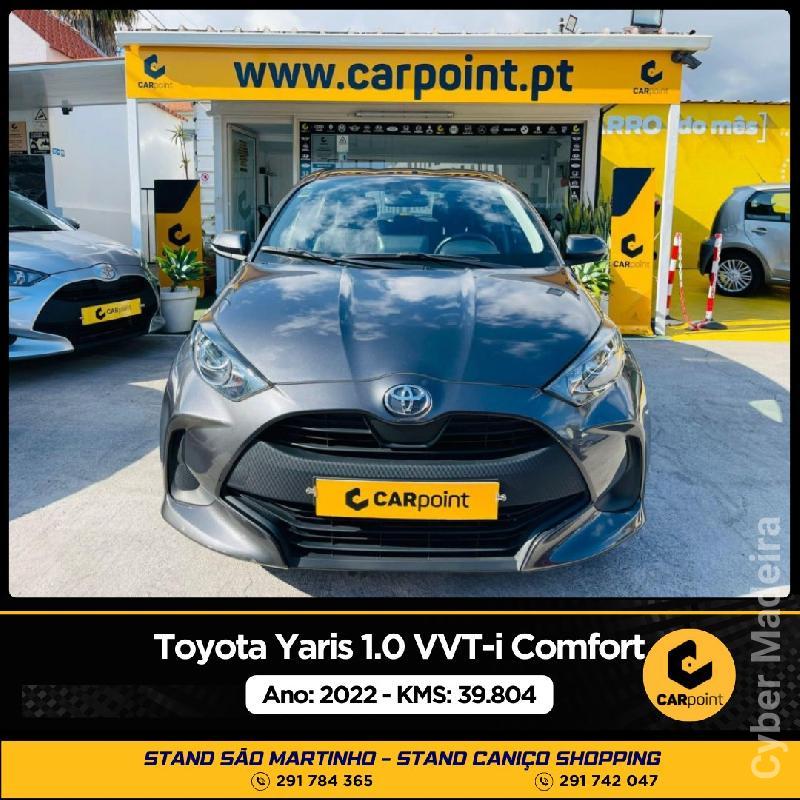 TOYOTA YARIS 1.0 VVT-i Comfort 𝑴𝑶𝑻𝑶𝑹: 1.0 VVT-i 72cv Gasolina