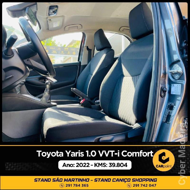 TOYOTA YARIS 1.0 VVT-i Comfort 𝑴𝑶𝑻𝑶𝑹: 1.0 VVT-i 72cv Gasolina