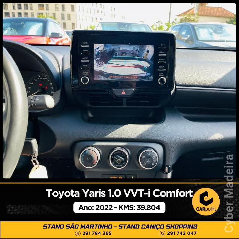 TOYOTA YARIS 1.0 VVT-i Comfort 𝑴𝑶𝑻𝑶𝑹: 1.0 VVT-i 72cv Gasolina