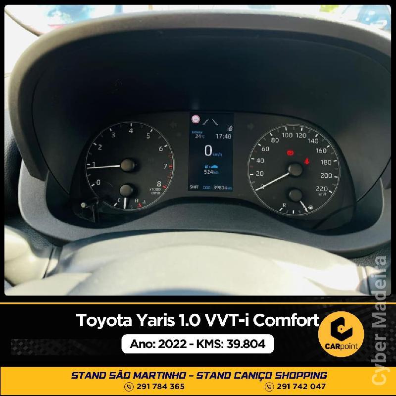 TOYOTA YARIS 1.0 VVT-i Comfort 𝑴𝑶𝑻𝑶𝑹: 1.0 VVT-i 72cv Gasolina