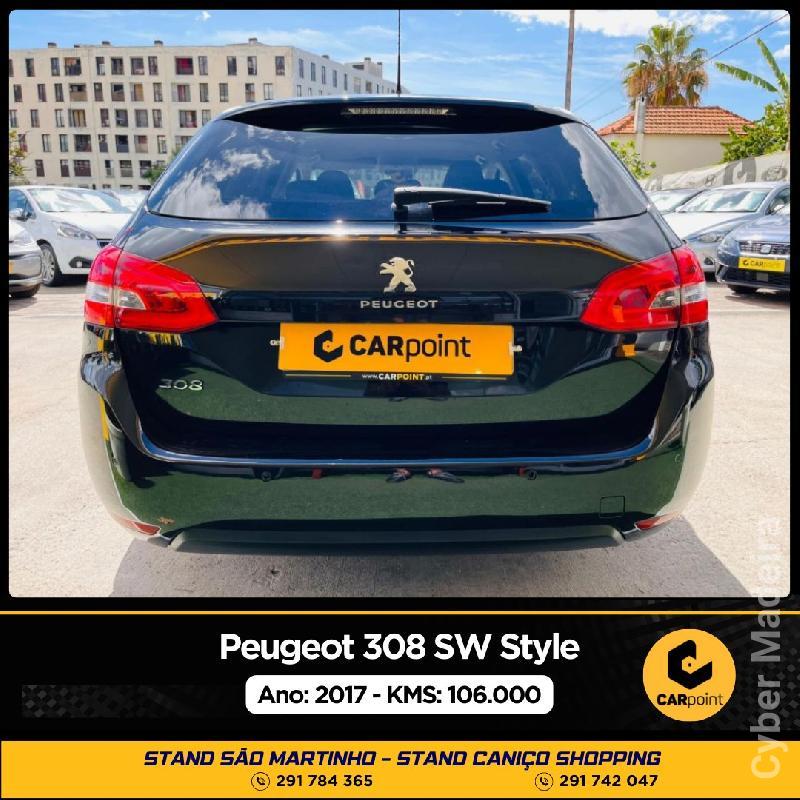 PEUGEOT 308 SW Style : 1.6cc HDi 100cv Gasóleo 