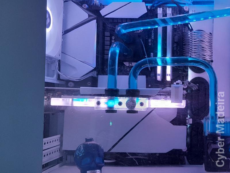 Bloco agua gpu bykski asus gtx 1070 oc 8g