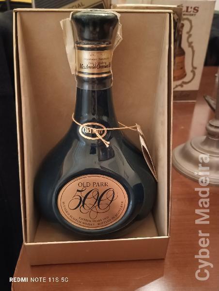 Garrafa de Whisky Old Parr 500 - 15 anos 