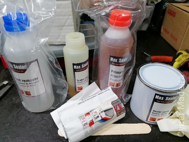 Kit de reparação de depósitos