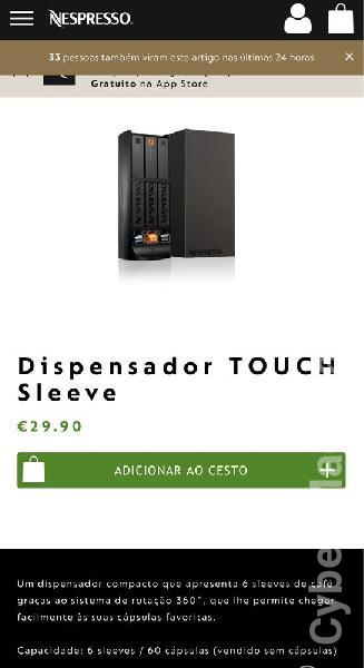 Dispensador Cápsulas Nespresso