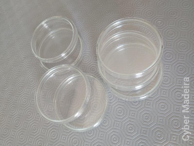 Caixas Vidro Petri 10cm