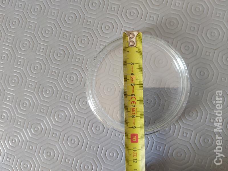 Caixas Vidro Petri 10cm