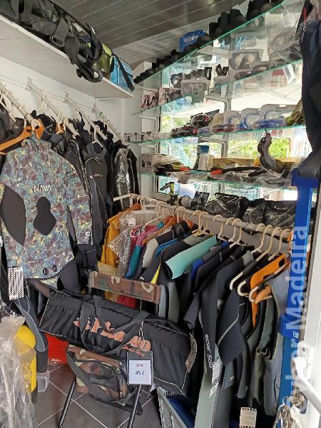 Vendo Material de mergulho