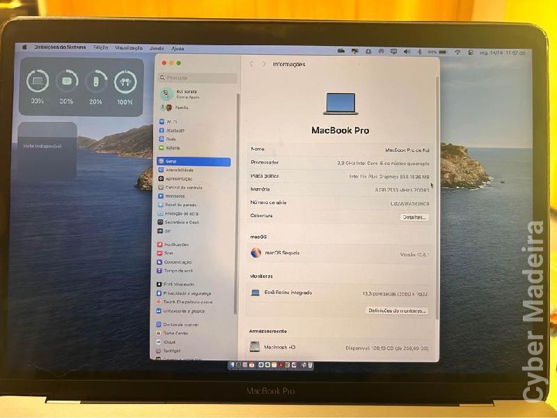 Portátil MacBook Pro 13' Apple