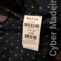 Blusão em pele ( Salsa.)