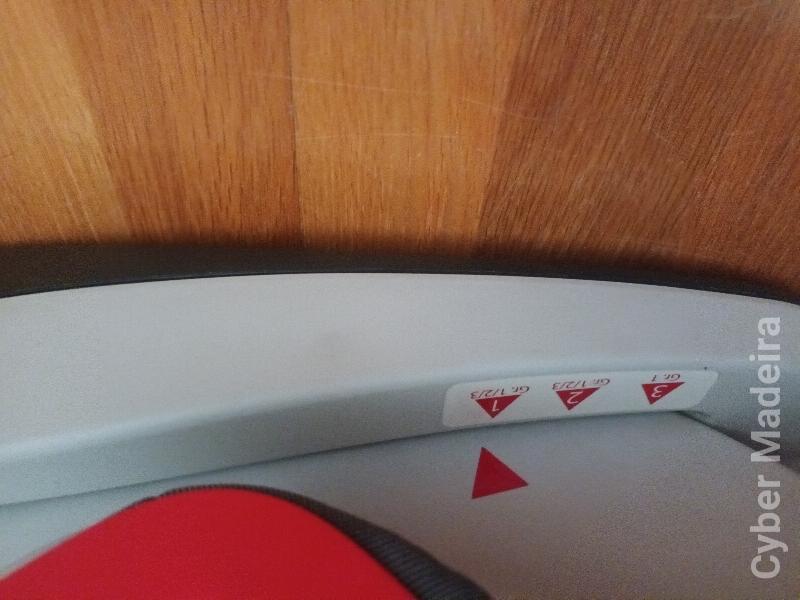 Cadeira Chicco, cat 1, 2 e 3