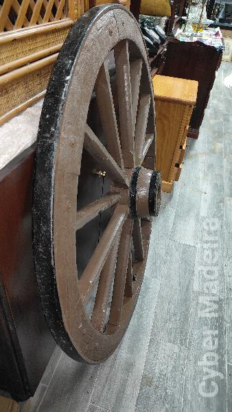 Roda de charrete/carroça