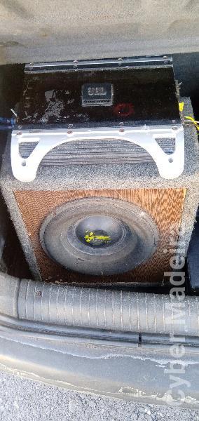 Subwoofer e amplificador