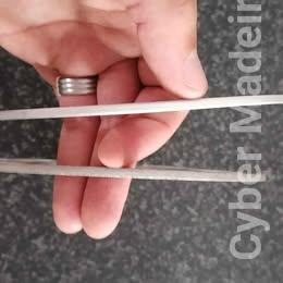 Espacadores 3mm 4/5 furos.