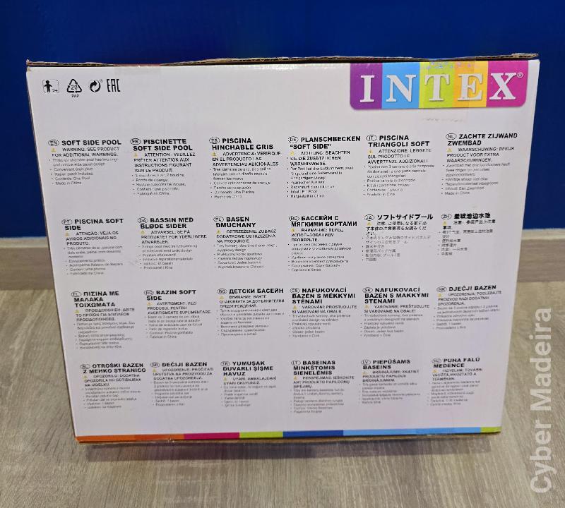 Piscina insuflável intex