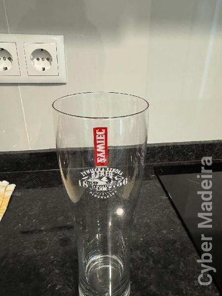 Copo de cerveja Polónia