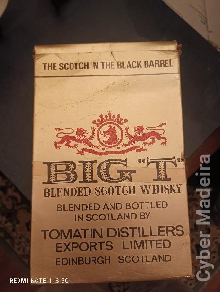 Garrafa de Whisky BIG T 