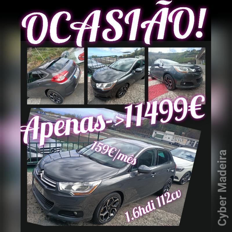CITROEN C4 1.6hdi 115cv 1unico dono Gasóleo