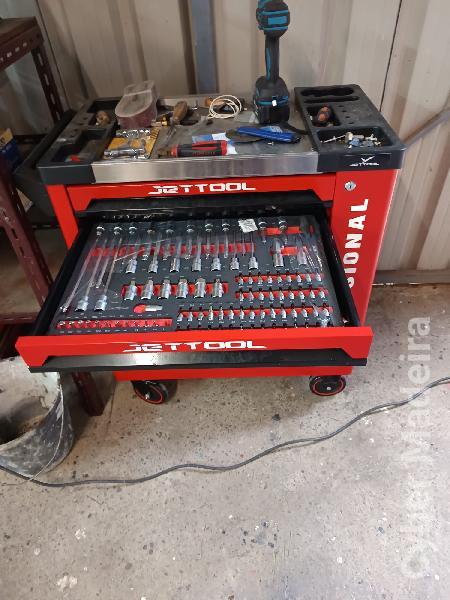 Mala ferramentas com 5 gavetas NOVA
