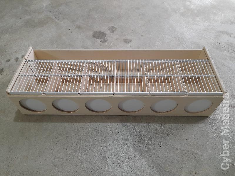 Caixa transportadora para aves pequeno porte