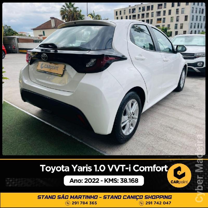 TOYOTA YARIS 1.0 VVT-i Comfort Plus 𝑴𝑶𝑻𝑶𝑹: 1.0 VVT-i 72cv Gasolina