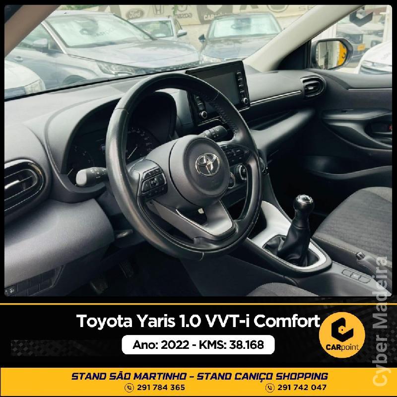 TOYOTA YARIS 1.0 VVT-i Comfort Plus 𝑴𝑶𝑻𝑶𝑹: 1.0 VVT-i 72cv Gasolina
