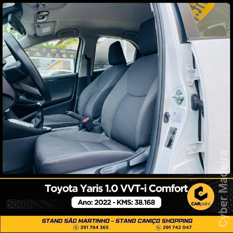 TOYOTA YARIS 1.0 VVT-i Comfort Plus 𝑴𝑶𝑻𝑶𝑹: 1.0 VVT-i 72cv Gasolina