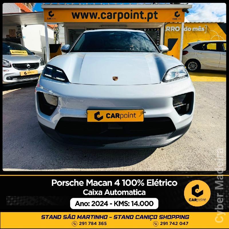 PORSCHE MACAN 4 100% Eletrico : 300kw 408cv tracao as 4 Eléctrico 