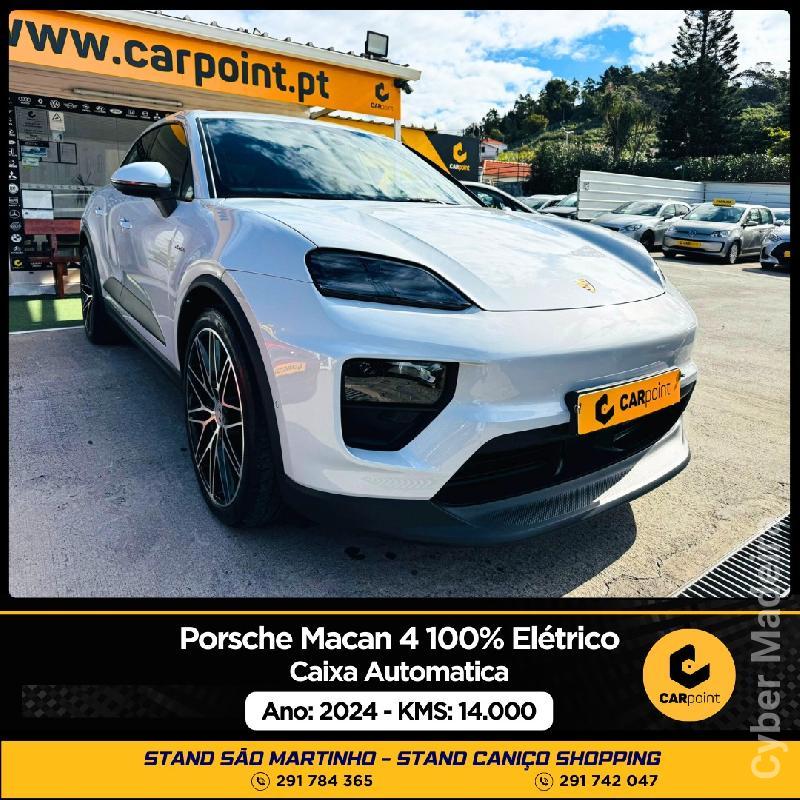 PORSCHE MACAN 4 100% Eletrico : 300kw 408cv tracao as 4 Eléctrico 