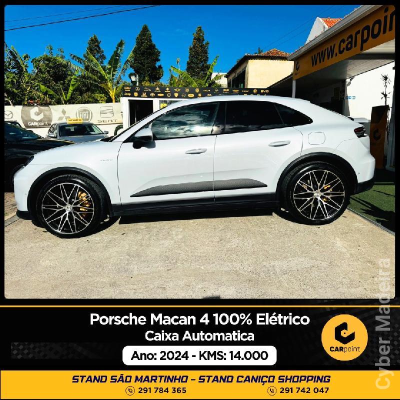 PORSCHE MACAN 4 100% Eletrico : 300kw 408cv tracao as 4 Eléctrico 