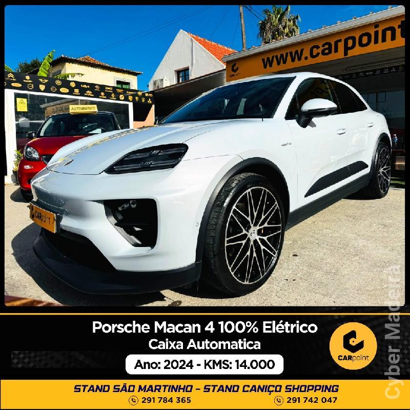 PORSCHE MACAN 4 100% Eletrico : 300kw 408cv tracao as 4 Eléctrico 