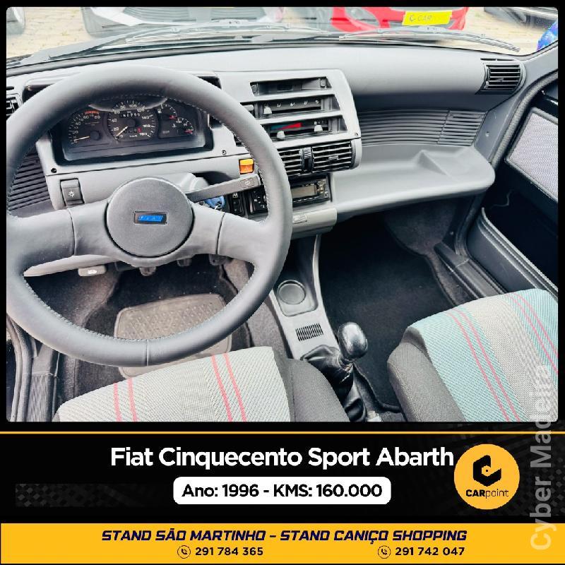 FIAT CINQUECENTO Sport Abarth : 1.1cc IE 54cv Gasolina 
