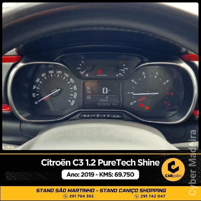 CITROEN C3 1.2 PureTech Shine : 1.2cc Turbo 110cv Gasolina 