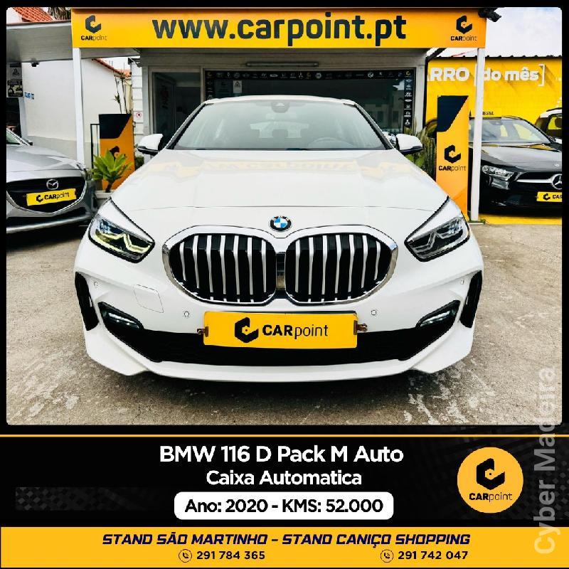 BMW Serie 1 116 D Pack M Auto : 1.5cc Diesel 116cv Gasóleo 