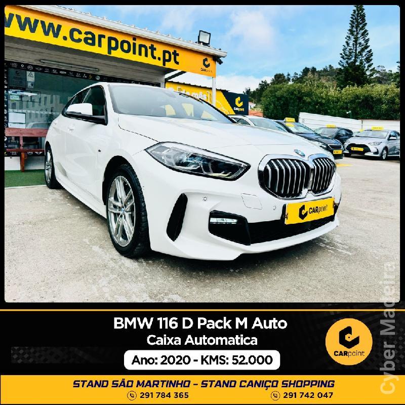 BMW Serie 1 116 D Pack M Auto : 1.5cc Diesel 116cv Gasóleo 
