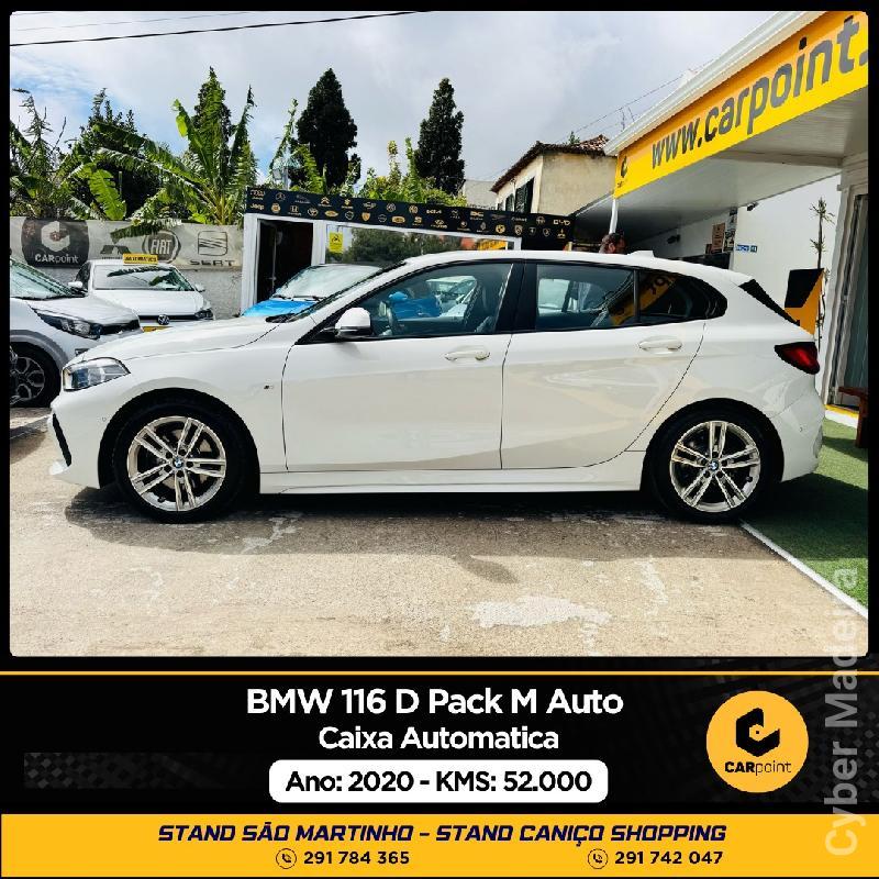BMW Serie 1 116 D Pack M Auto : 1.5cc Diesel 116cv Gasóleo 