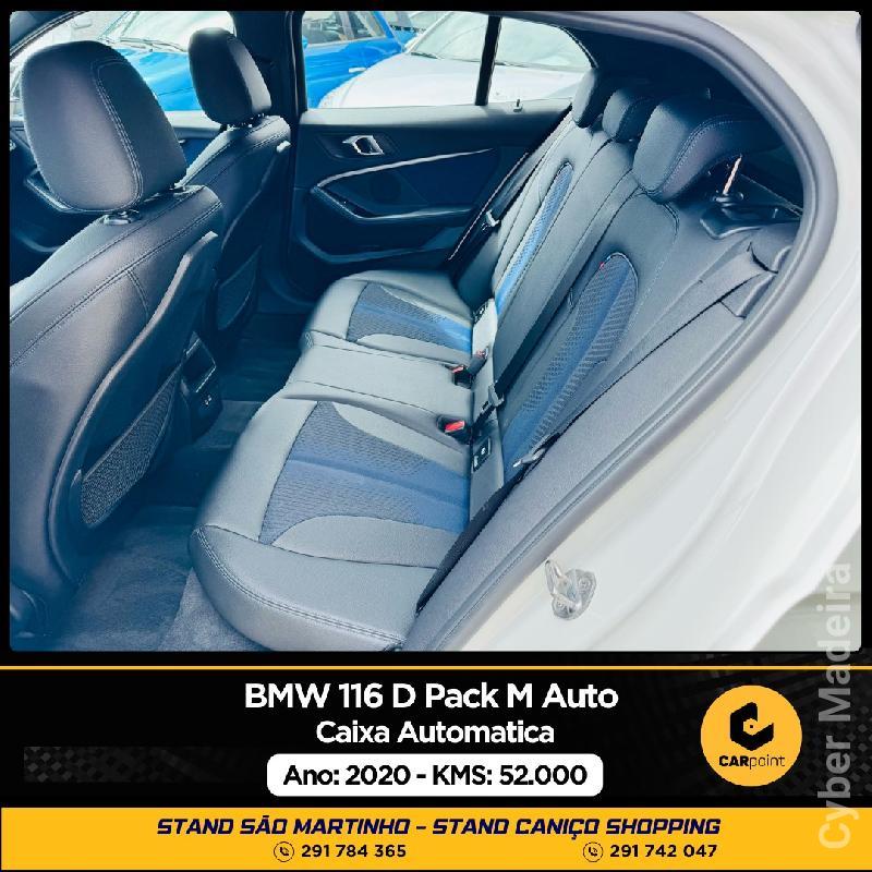 BMW Serie 1 116 D Pack M Auto : 1.5cc Diesel 116cv Gasóleo 