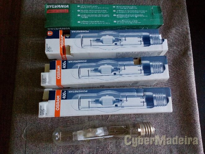 Halofote alogéneo 220V 400W novo c lâmpada