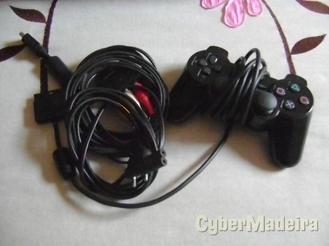 Consola PS2 fat completa 5 jogos 75.00