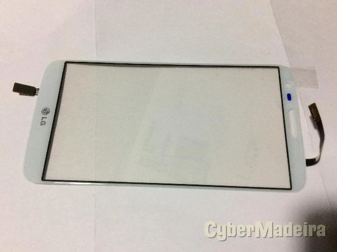 Vidro tátil touch smartphone LG G2 D802 branco