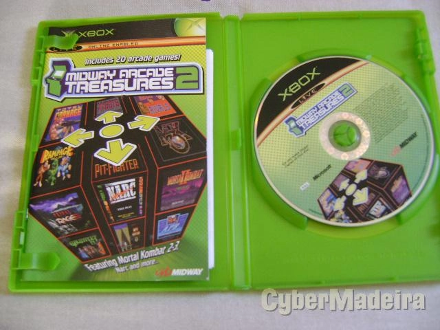 Jogo xbox midway arcade treasures 2Aventura