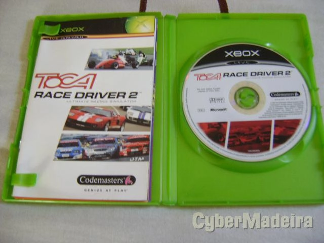 Jogo xbox toca race driver 2Simulador de Corridas