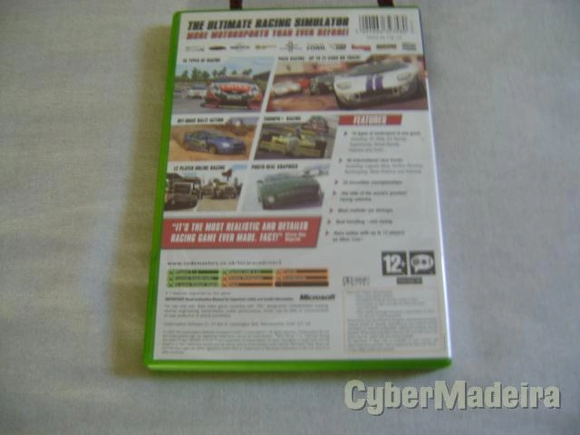 Jogo xbox toca race driver 2Simulador de Corridas