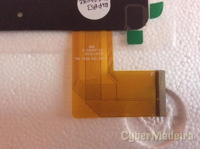 Vidro tátil   touch screen E-C8037-02 para tablet Outras